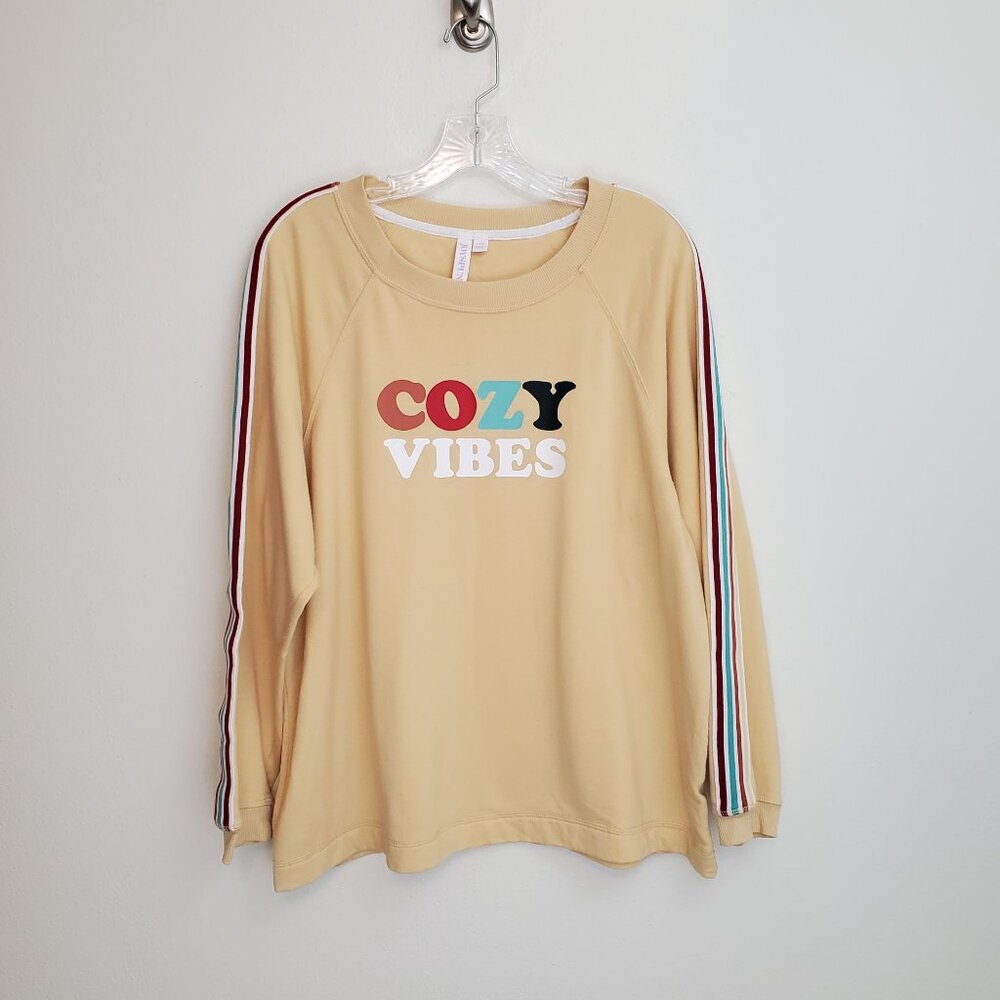 JoySpun Cozy Vibes butter yellow lounge set